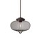 Besa Lighting Mira Cord Pendant, Smoke, Bronze Finish, 1x60W Incandescent 1TT-MIRASM-BR - alternate 1